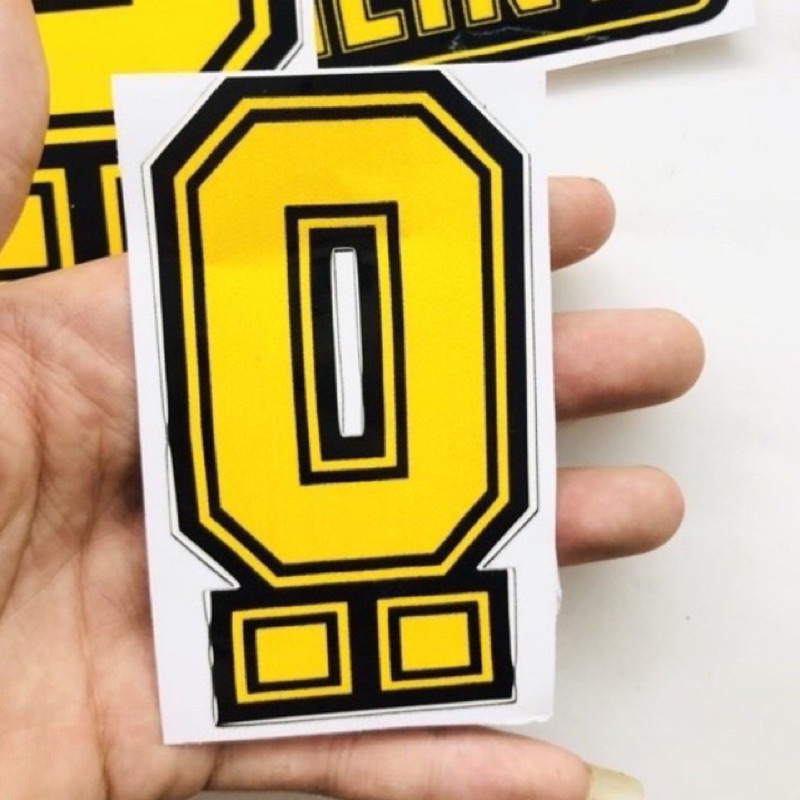 Tem Chữ O Trang Trí Nhiều Vị Trí Trên Xe Cực Chất.