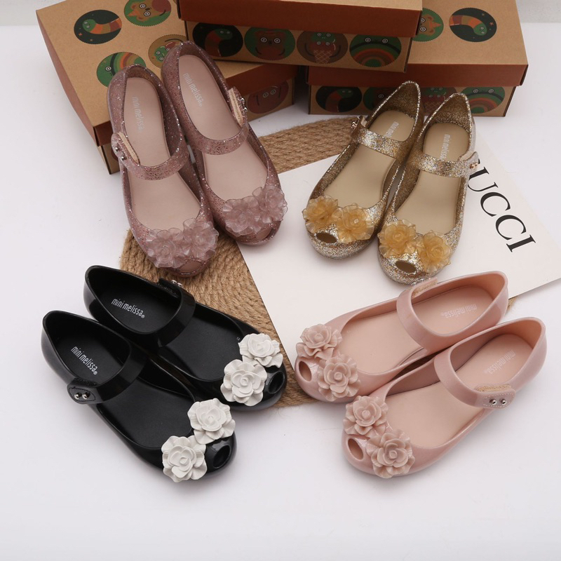 Giày nhựa thơm Melissa xuất dư dáng búp bê cực xinh dành cho bé gái