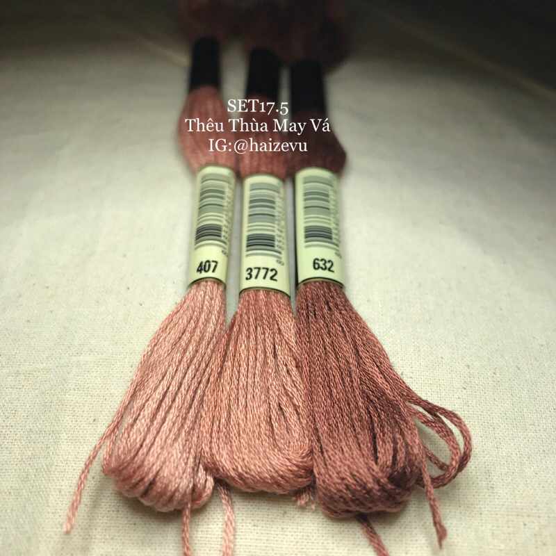 chỉ thêu cotton airo