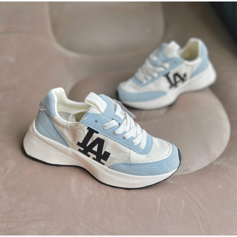 Giày Sneaker MLB Chunky Jogger Vàng-Be-Xám
