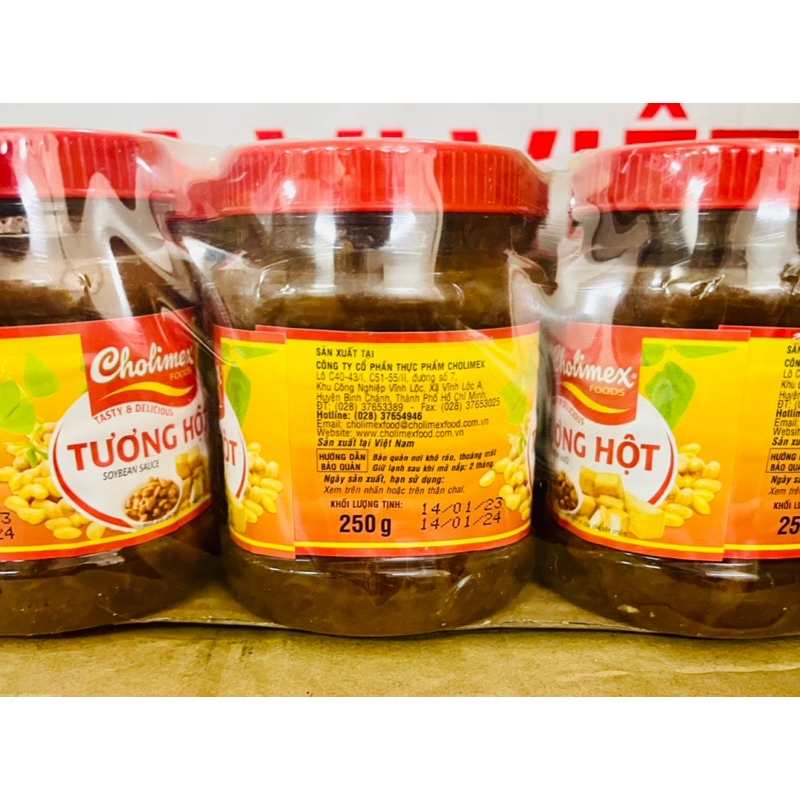 Tương hột vàng Cholimex hũ