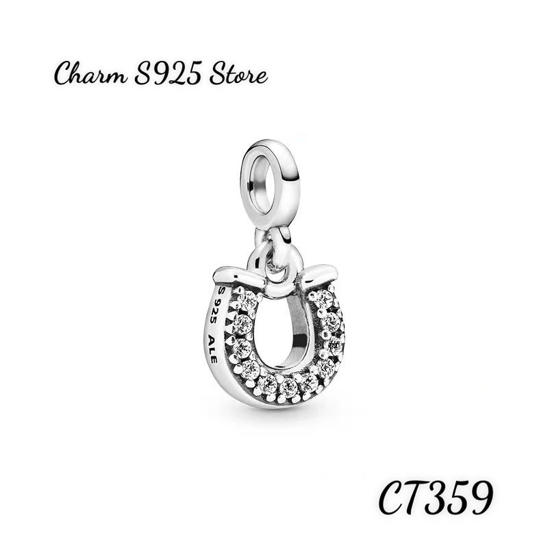 CHARM PAN ME ALE HÌNH U BẠC S925 CAO CẤP