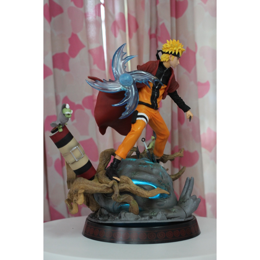 Mô hình Naruto tiên nhân thuật cao 32cm có led - Mô hình Naruto