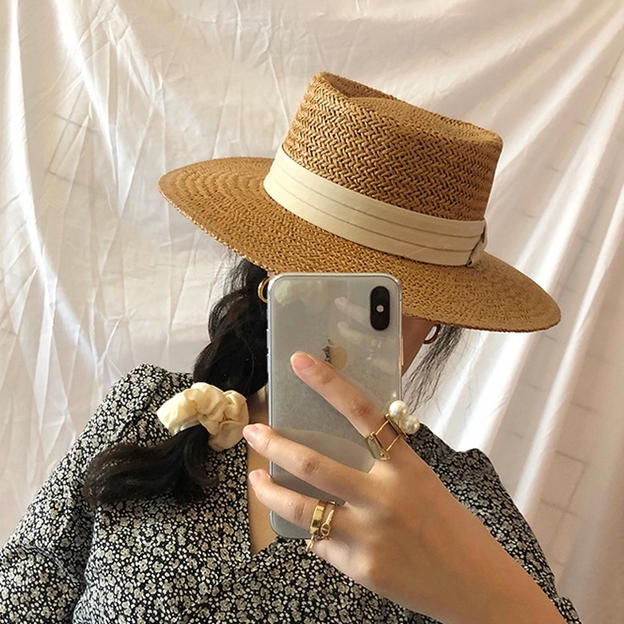 Mũ nón cói Gaucho đi biển,chụp hình siêu Hot Trend