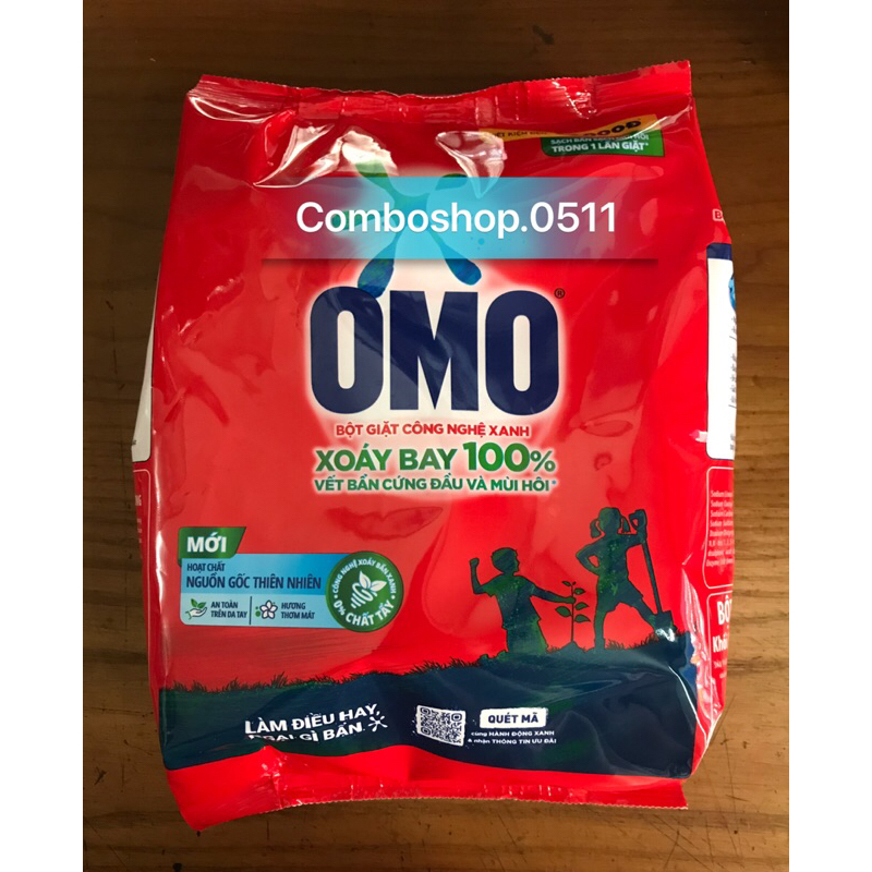 Bột giặt omo 1.1kg, 770g/700g, 380g/360g có comfort hoặc không comfort (GIAO NGẪU NHIÊN)