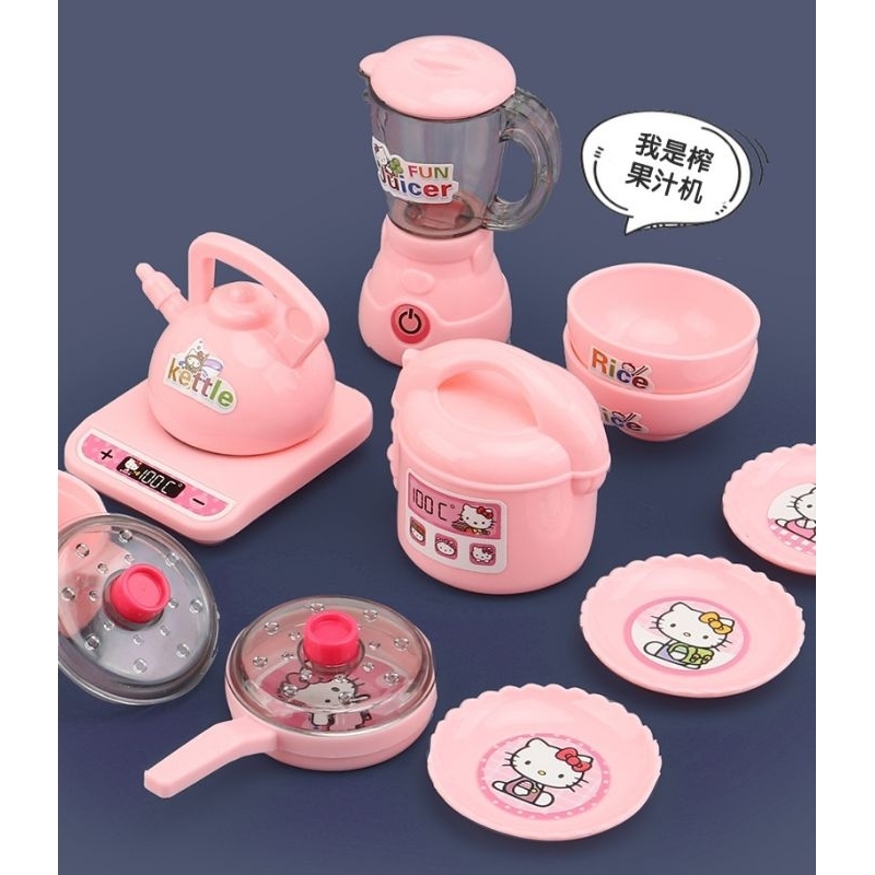 Bộ đồ chơi nhà bếp Hello kitty