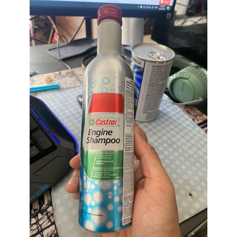 Dung dịch súc rửa động cơ castrol engine shampoo 300ml