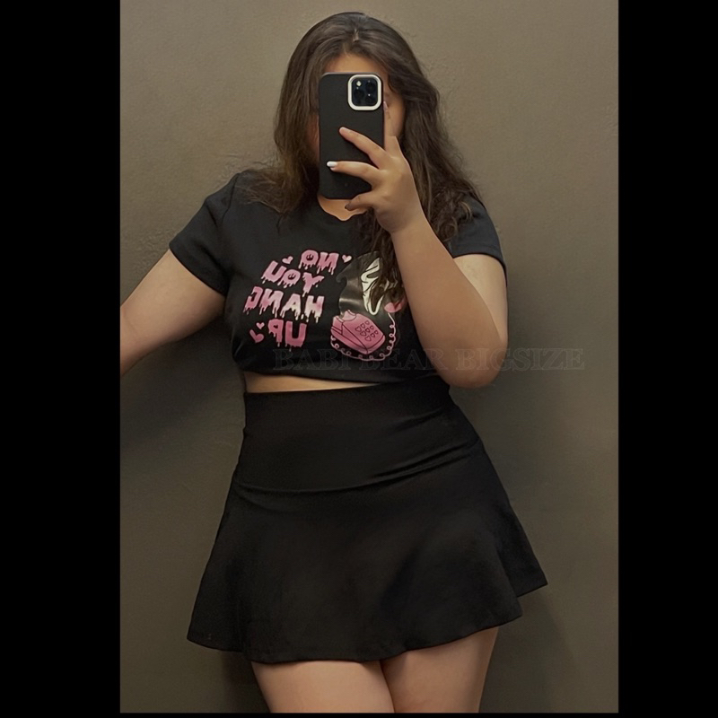 CHÂN VÁY CẠP SIÊU CAO Y2K CHẤT COTTON BIGSIZE 60-90KG