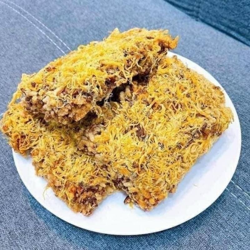 Cơm cháy gạo lứt siêu chà bông