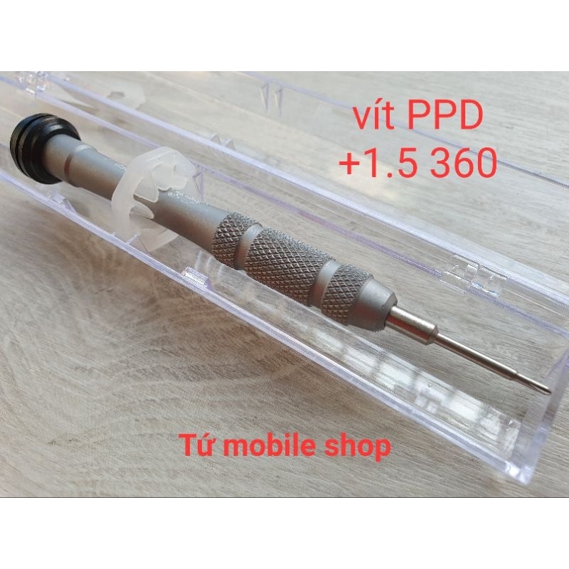 Vít vặn ốc hiệu PPD 360 +1.5 , vặn ốc Samsung , Xiaomi , Oppo , Vivo , Realme , Vsmart ..