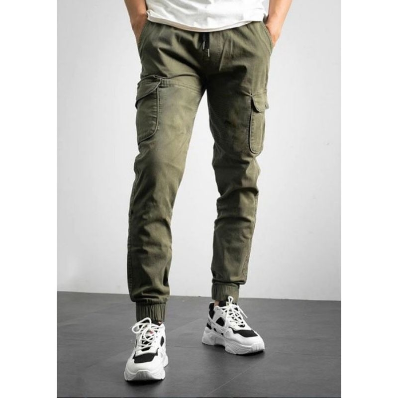Quần jogger kaki rằn ri nam và nữ , quần lính nam nữ túi hộp loại 1 | BigBuy360 - bigbuy360.vn