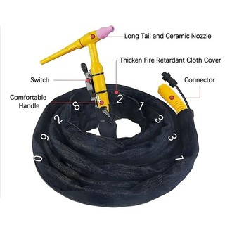 Dây hàn tig QQ150 4m/8m/13m Chống Cháy, Chịu nhiệt