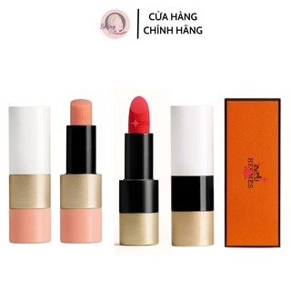 Son her.mes, son môi thỏi lì Her.mes matte, satin full size 3.5g
