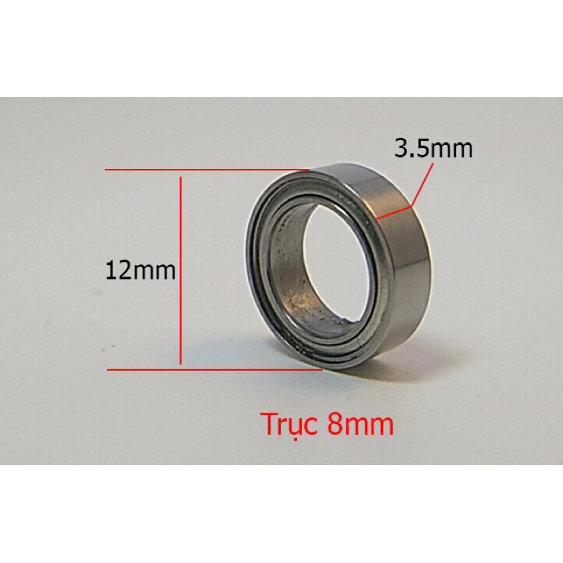 Bộ 4 vòng bi wltoys a959 a979 12428 12429