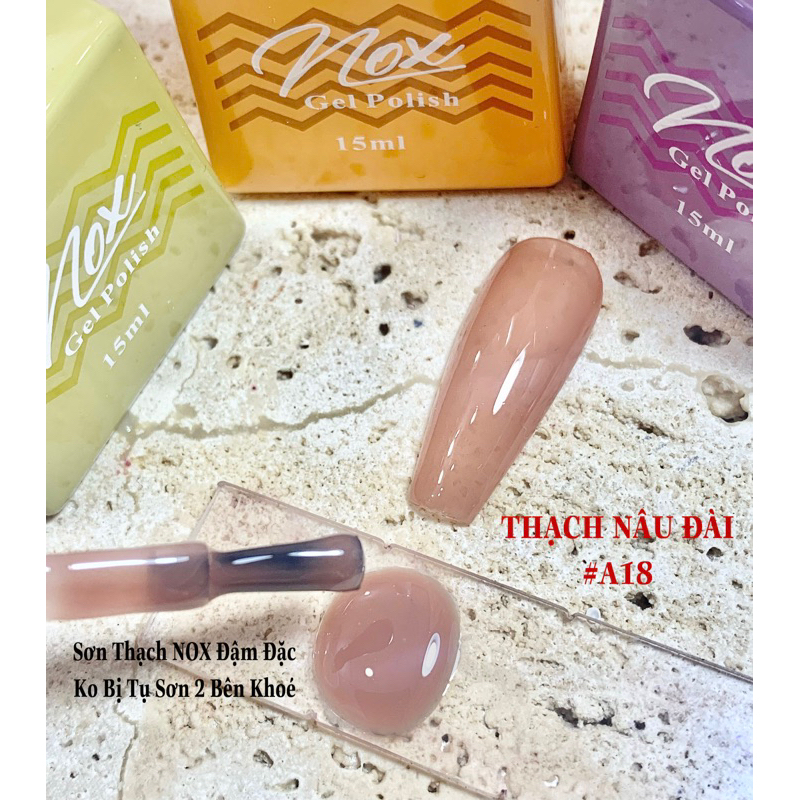 Sơn Gel Nox Thạch Nâu Đài