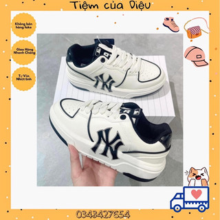 [Chính Hãng] Giày MLB Chunky Liner New York Yankees 3Asxca12N-50Gns Màu Đen trắng