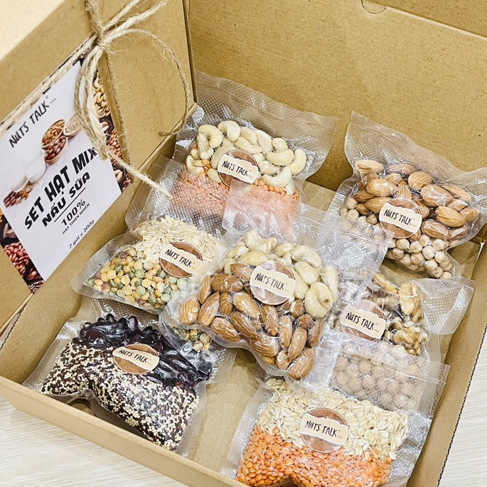 Combo làm sữa hạt các loại