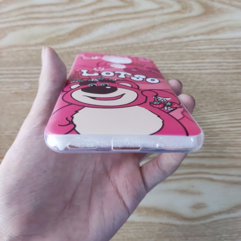 Ốp lưng nam Nokia 5.4 dẻo lưng in hình gấu dâu