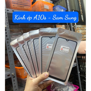 Kính ép liền keo A10s samsung