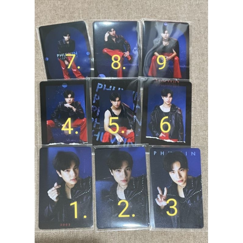 Chia lẻ card bo góc Phuwin Shining
