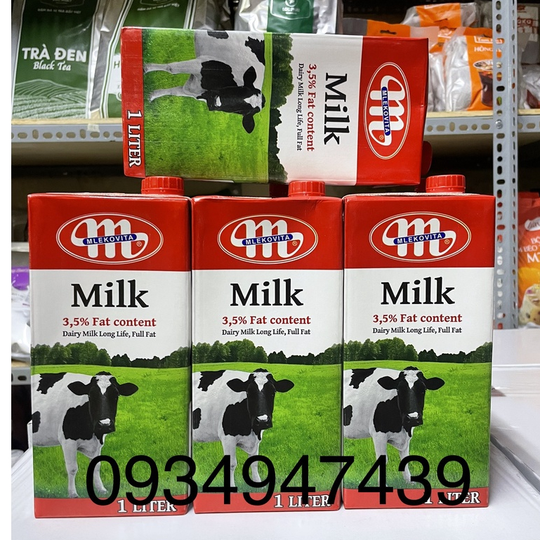 Thùng Sữa Ba Lan Sữa BALAN MLEKOVITA 12 HỘP