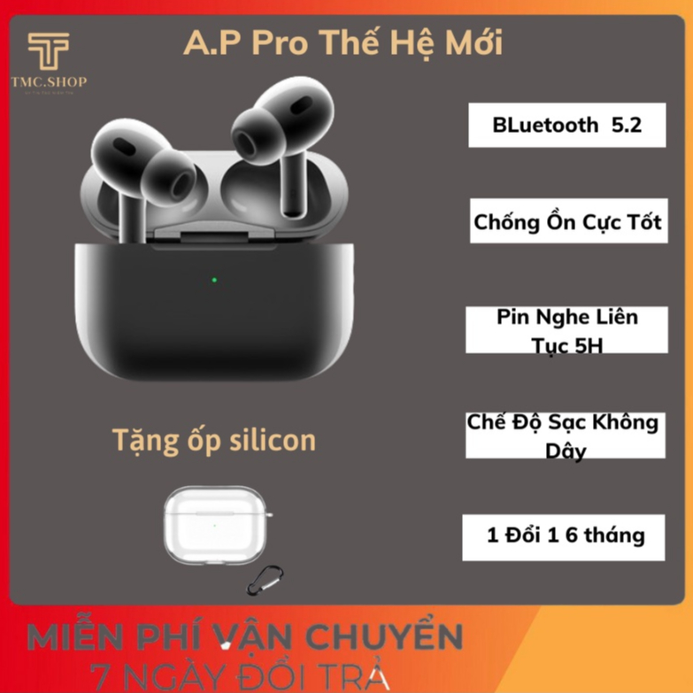 Tai nghe A.P Pro , Đầy Đủ Chức Năng, Pin Trâu Giá Rẻ