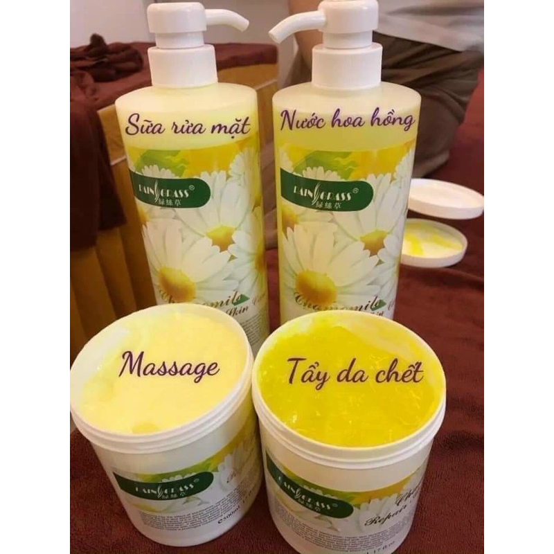 Bộ Chăm Sóc Da Hoa Cúc chuyên dụng cho spa