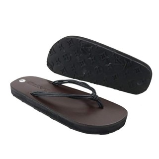 Dép nữ kẹp Giavy A12 quai dù đế cao
