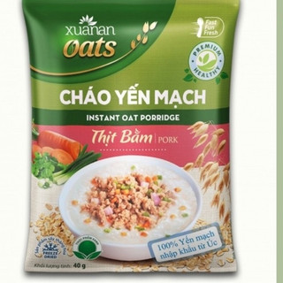 Cháo yến mạch thịt bầm xuân an 40g