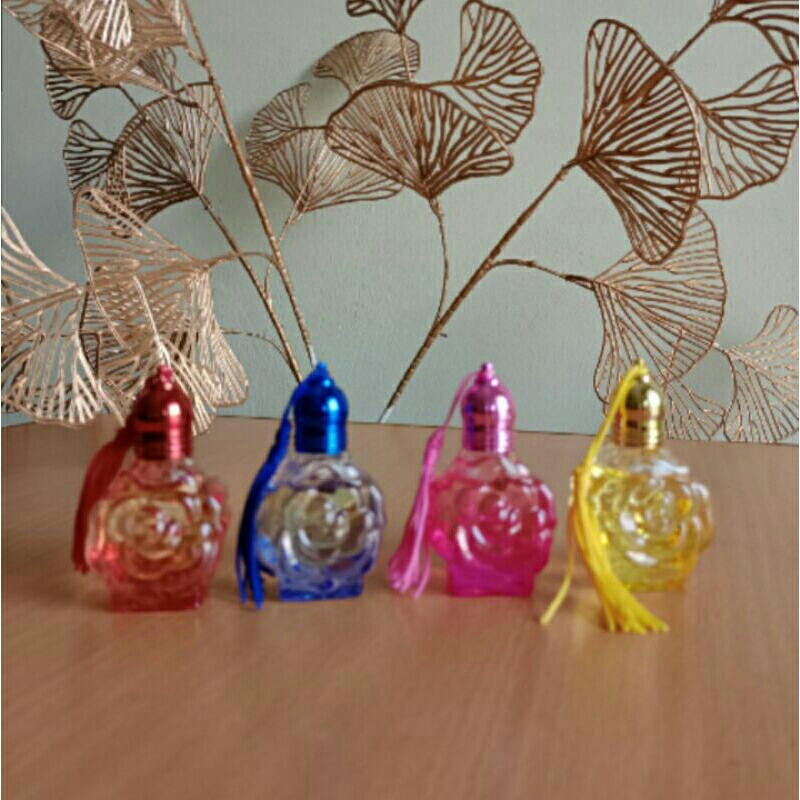 NƯỚC HOA TINH DẦU DẠNG LĂN MẪU CHAI HOA HỒNG 10ML