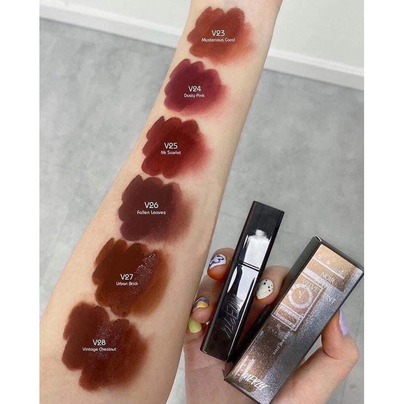 Son merzy vỏ đen kem lì