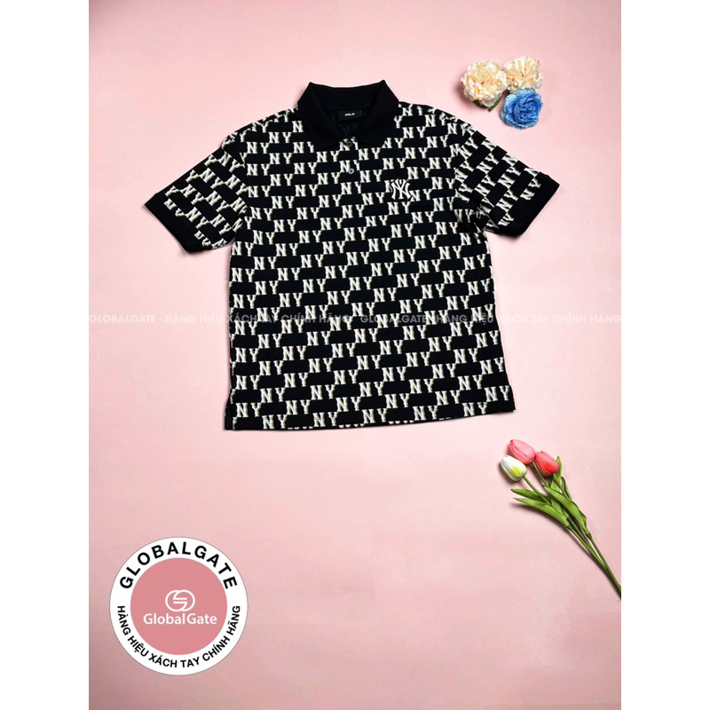 Áo polo MLB monogram ss23