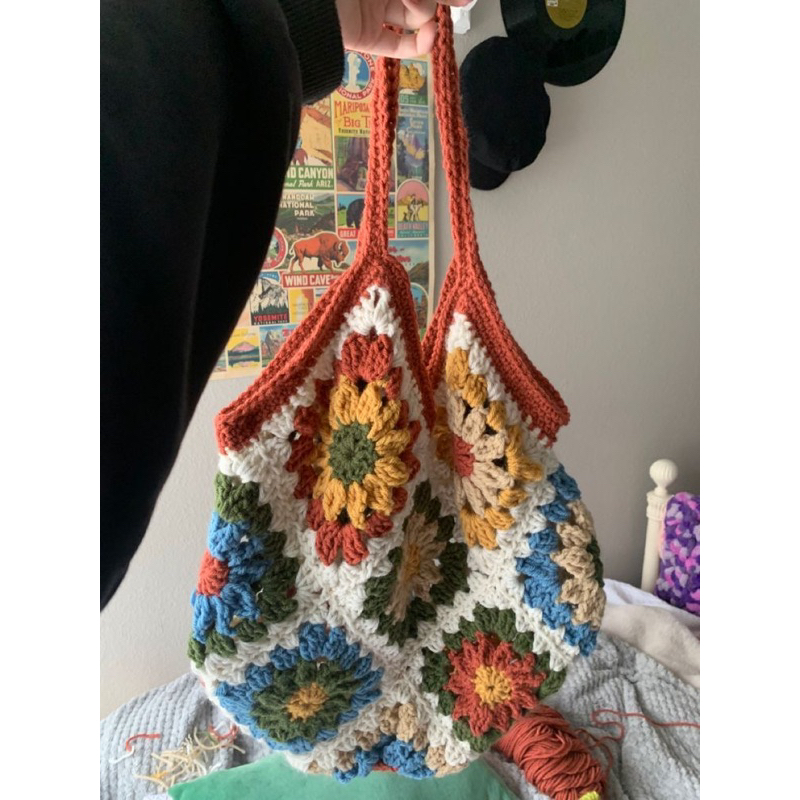 Túi len xinh handmade 🧶 crochet xinh cho bạn gái