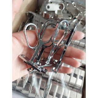 Bas giữa thanh suốt treo quần áo, móc treo giữa Ovan