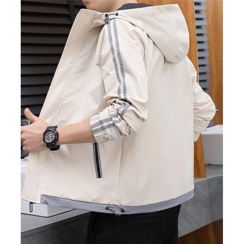 Áo khoác dù cán có nón thời trang hè, mẫu áo chống nắng trend 2023 kèm video