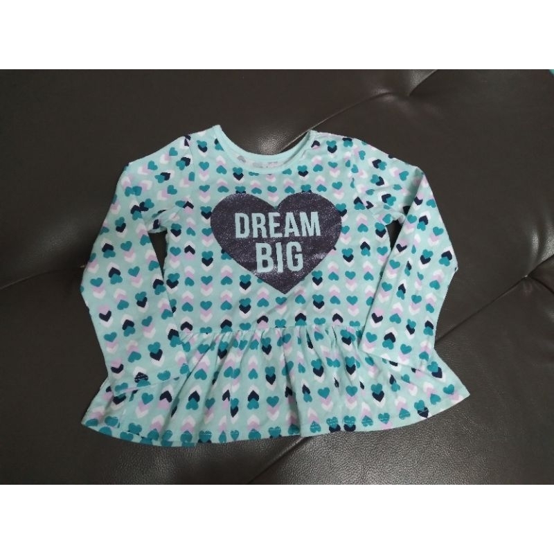 Áo bé gái lỗi tuột chỉ size 3 và size 5
