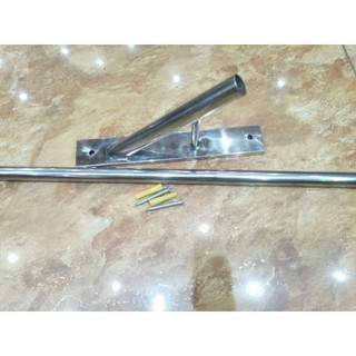 Gía treo cờ tổ quốc kèm theo cán.KT cán 120cm