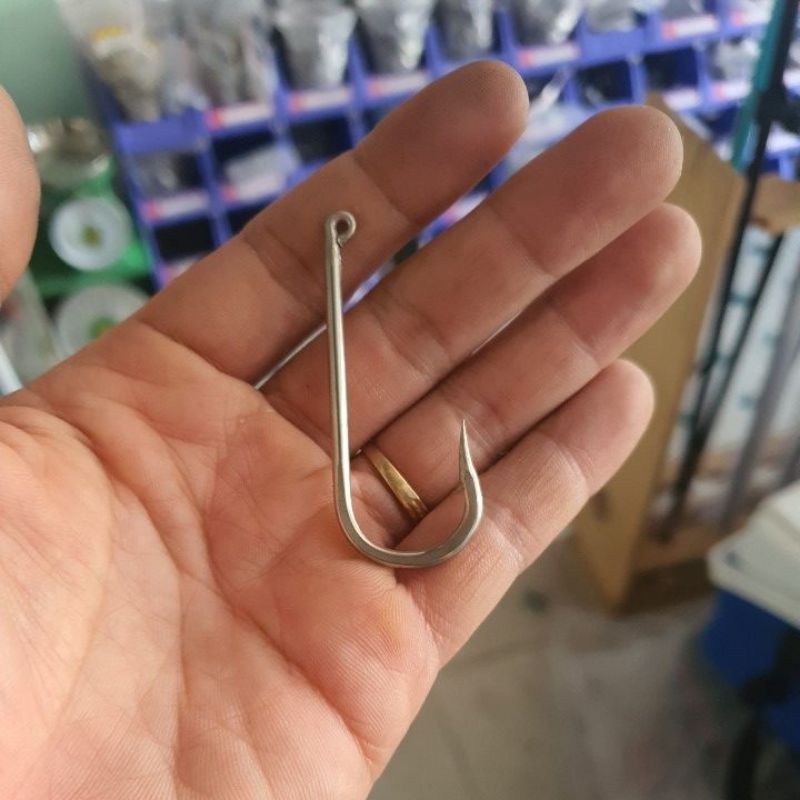 Lưỡi câu INOX Minh Tuấn vàng, không gỉ, siêu cứng, chuyên câu biển, cắm câu cá, làm trục dây câu
