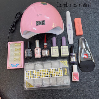 Combo nail dành cho người mới bắt đầu, combo nail cá nhân tự làm tại nhà