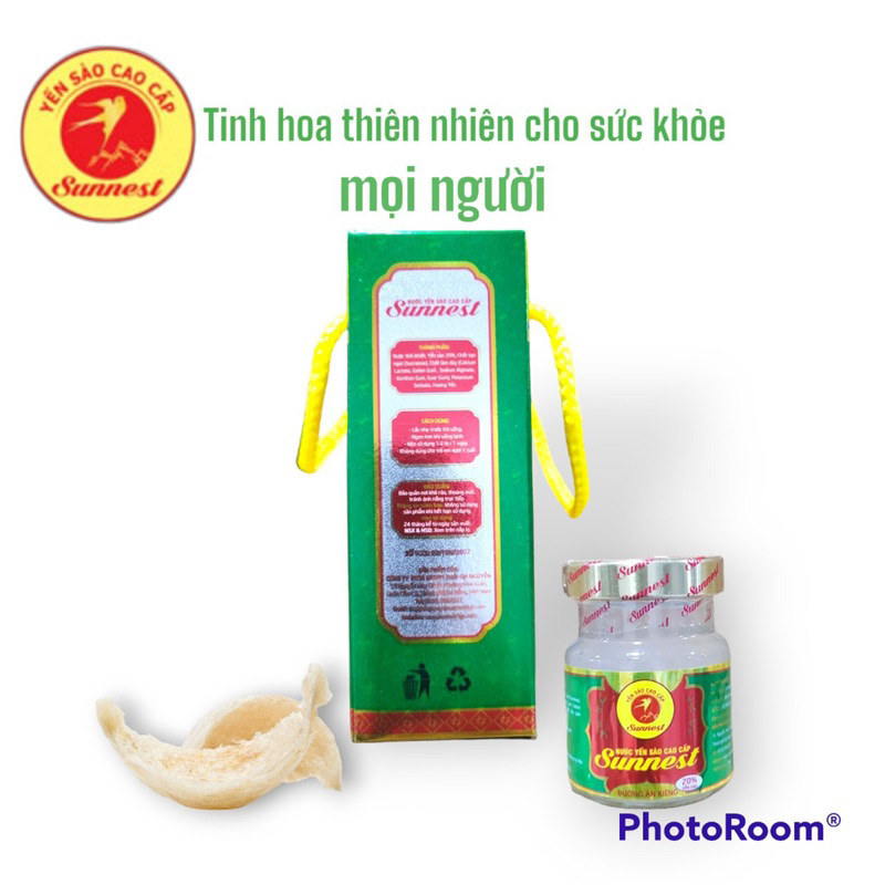 Yến sào Sunnest 20% dành cho người tiểu đường