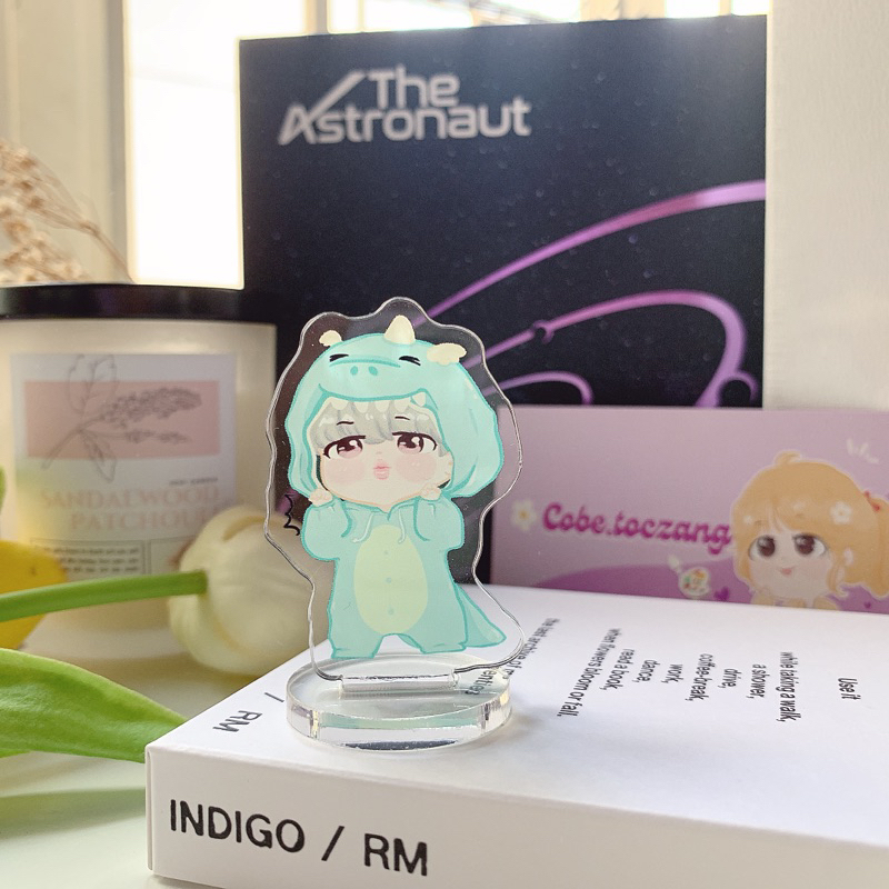 Standee/ Móc khoá Jimin khủng long gruuu sợ chít liền 🐣🦖 cobetoczang