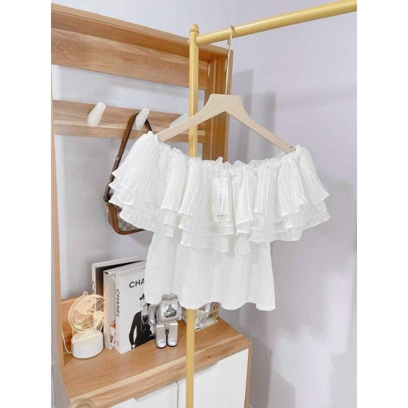 áo kiểu trễ vai 105k