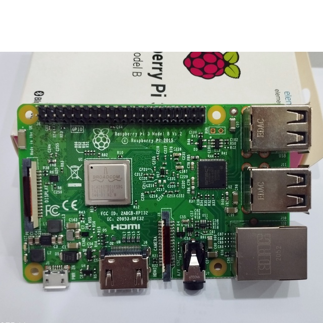 Raspberry pi 3 model B Rev1.2, phiên bản Made in UK