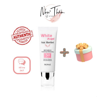 [Tặng Quà] Kem Chống Nắng Skinaz - White Angel Sun Sherbet Skinaz