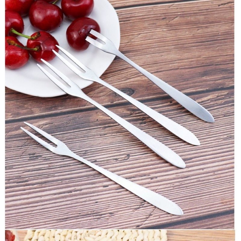 Nĩa xiên trái cây - nĩa ăn ốc inox