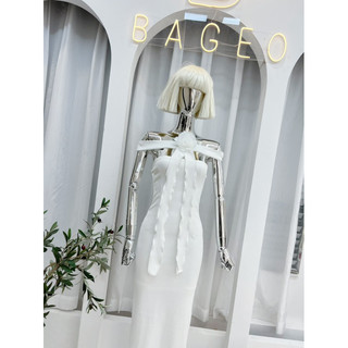 Đầm Bageo cup ngực phối vạt đính hoa TKCC