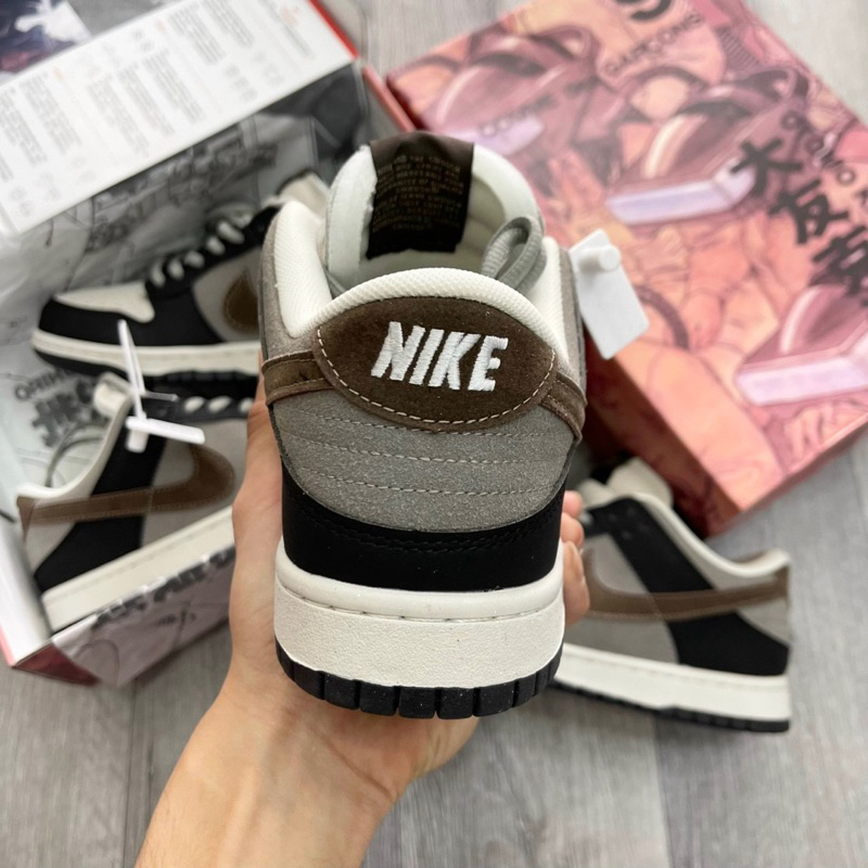 GIÀY THỂ THAO SB DUCK OTOMO NÂU CAFE SC , GIẦY SNEAKER NAM NỮ TRẮNG SỮA VỆT XÁM NÂU DA LỘN HOT