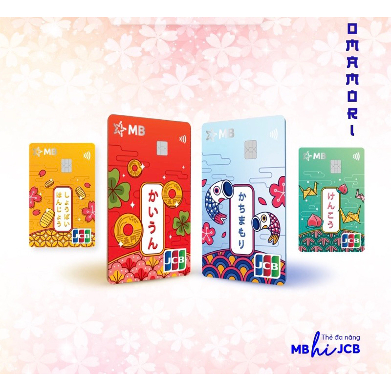 Thẻ MB Bank bộ sưu tập Omamori