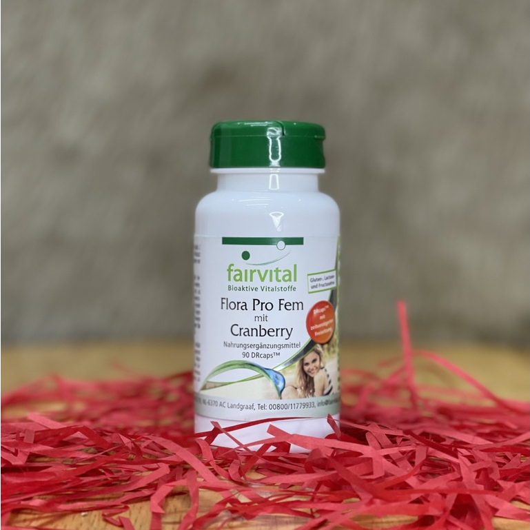 Men vi sinh Phụ Khoa Cranberry 90 viên với 9 tỷ lợi khuẩn