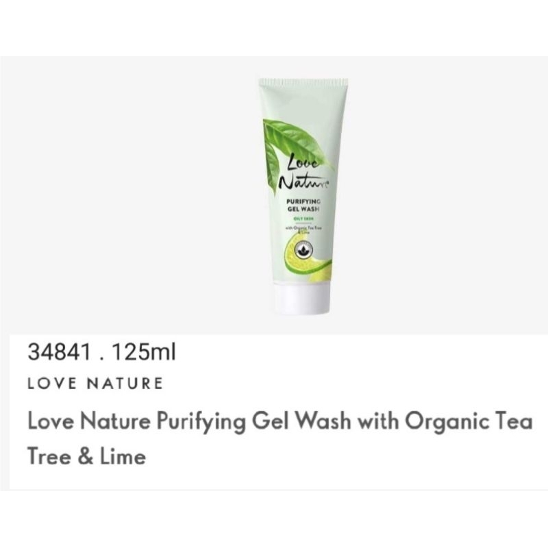 34841 Gel rửa mặt của Ba Lan dành cho da dầu với tinh dầu Trà,Chanh hữu cơ làm sạch sâu bụi bẩn,lớp trang điểm,dầu thừa.